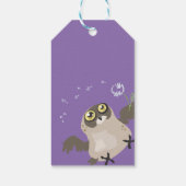 Maak een Wish. Owl Cadeaulabel (Achterkant)