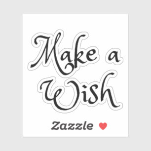 Maak een Wish sticker