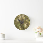 Maak een Wish Wildflower Seed Head Art Ronde Klok (Huis)