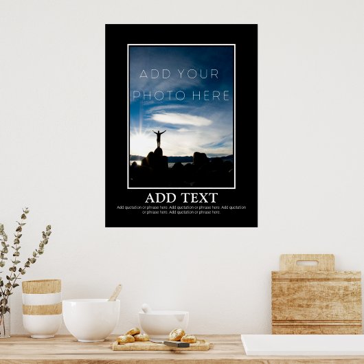 Maak eenvoudig je eigen Motivatie Poster (Keuken)