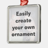 Maak eenvoudig je ornament Verwijder de grote teks (Links)