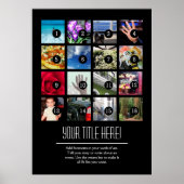 Maak eenvoudig uw eigen foto-Poster 16 afbeeldinge Poster (Voorkant)