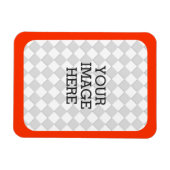 Maak eenvoudig uw eigen fotobeeldscherm in Oranje Magneet (Horizontaal)