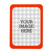 Maak eenvoudig uw eigen fotobeeldscherm in Oranje Magneet (Verticaal)