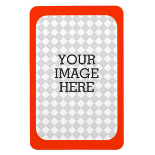 Maak eenvoudig uw eigen fotobeeldscherm in Oranje  Magneet