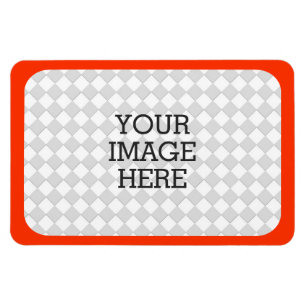 Maak eenvoudig uw eigen fotobeeldscherm in Oranje  Magneet