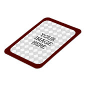 Maak eenvoudig uw eigen fotodisplay Bourgondië Lij Magneet (Linkerzijde)