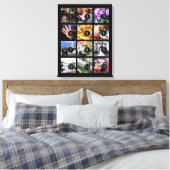 Maak eenvoudig uw eigen fotokunst met 12 afbeeldin canvas afdruk (Insitu (Slaapkamer))