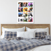 Maak eenvoudig uw eigen fotokunst met 12 afbeeldin canvas afdruk (Insitu (Slaapkamer))
