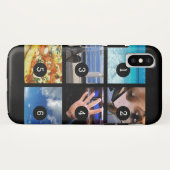 Maak eenvoudig uw eigen fotoontwerp 6 afbeeldingen Case-Mate iPhone case (Achterkant (horizontaal))