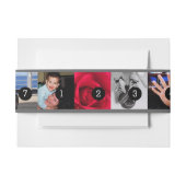 Maak eenvoudig uw eigen fotoweergave met 7 foto's uitnodigingen wikkel (Voorkant Voorbeeld)