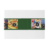 Maak eenvoudig uw eigen fotoweergave met 7 foto's uitnodigingen wikkel (Achterkant Voorbeeld)