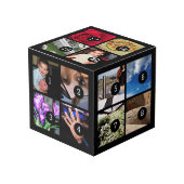 Maak eenvoudig uw eigen met twintig van uw foto's kubus (Voorkant hoekig)