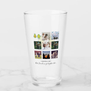 Maak eigen BFF-foto collage cadeaus - Vegan Avocad Glas