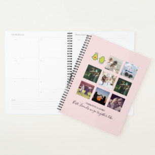 Maak eigen BFF-foto collage cadeaus - Vegan Avocad Planner