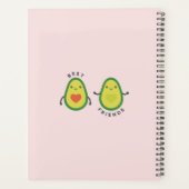 Maak eigen BFF-foto collage cadeaus - Vegan Avocad Planner (Achterkant)