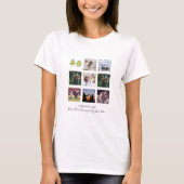 Maak eigen BFF-foto-collagecadeaus - Vegan avocado T-shirt (Voorkant)