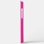 Maak eigen CERISE ROZE QR CODE Zakelijke kaart Log Case-Mate iPhone Case (Achterkant / Links)