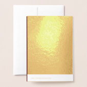 Maak Eigen Elegante Bourgogne Folie Kaarten (Met envelop)