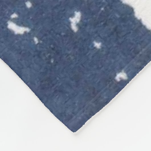 Maak Eigen Gepersonaliseerd Cadeau - Waterverf Nav Fleece Deken (Hoek)