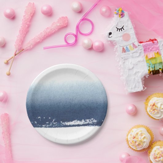 Maak Eigen Gepersonaliseerd Cadeau - Waterverf Nav Papieren Bordje (Feest)