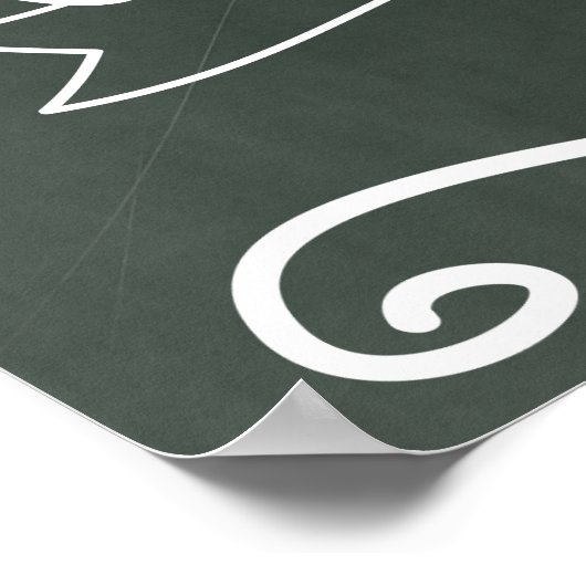 Maak eigen huwelijks welkomstbord met deze sjabloo poster (Hoek)