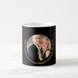 Maak eigen JUBILEUM FOTOCADEAU onder $15 Koffiemok