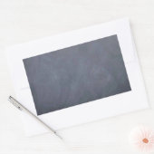Maak eigen leisteen schoolbord accessoires - aanpa rechthoekige sticker (Envelop)