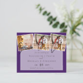 Maak eigen moderne save the date trouwkaarten (Staand voorkant)