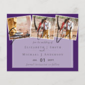 Maak eigen moderne save the date trouwkaarten (Voorkant)