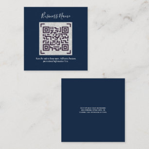 Maak eigen QR-code visitekaartje - Veel kleuren Informatiekaartje