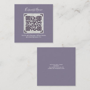 Maak eigen QR-code visitekaartje - Veel kleuren Informatiekaartje