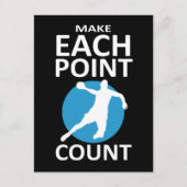 Maak elk punt Telling - Handball Briefkaart (Voorkant)