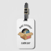 MAAK ELKE DAG EARDE DAG BAGAGELABEL (Voorkant (verticaal))