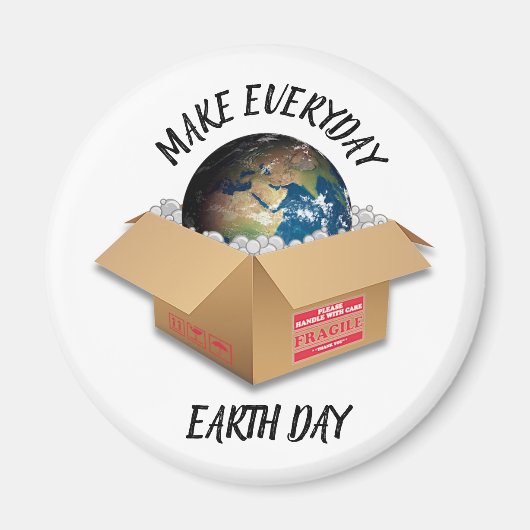 MAAK ELKE DAG EARDE DAG MAGNEET (Voorkant)