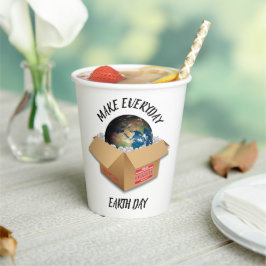 MAAK ELKE DAG EARDE DAG PAPIEREN BEKERS