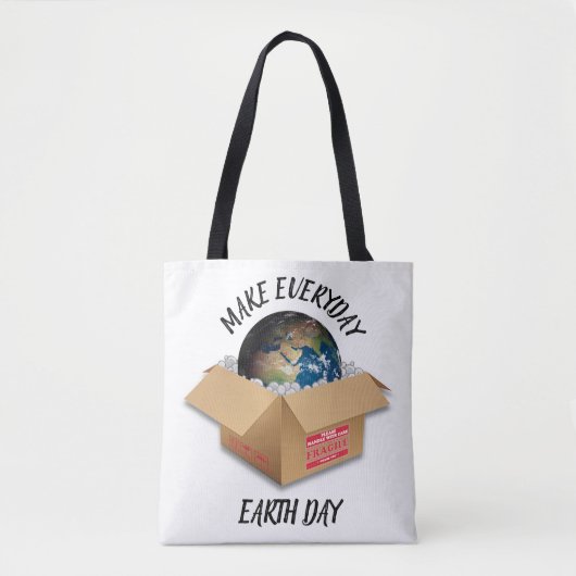 MAAK ELKE DAG EARDE DAG TOTE BAG (Voorkant)