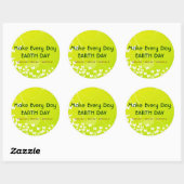 Maak elke dag EARTH DAY Stickers (Vel)