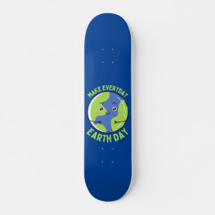 MAAK ELKE DAG EARTHDAG DE planeet grappig Persoonlijk Skateboard