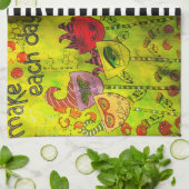 Maak elke dag uw meesterwerk keukenhanddoek (Gevouwen)