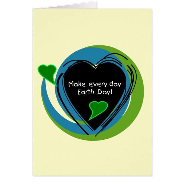 Maak Elke Dag van de Aarde van de Dag (Voorkant)