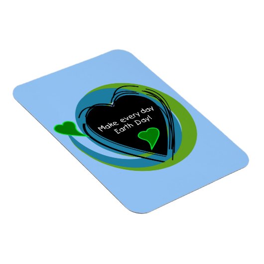 Maak Elke Dag van de Aarde van de Dag Magneet (Rechterzijde)