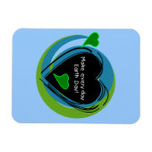 Maak Elke Dag van de Aarde van de Dag Magneet (Horizontaal)