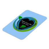 Maak Elke Dag van de Aarde van de Dag Magneet (Linkerzijde)