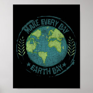Maak elke dag weer een milieuklimaatconferentie op poster