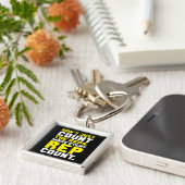 Maak elke Rep Count - Workout Motivatie Sleutelhanger (Zijkant)