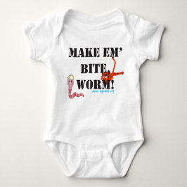 Maak Em'Bite Worm! Romper