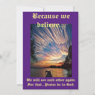 Maak en/of verkoop je eigen Sympathy Card Aankondiging
