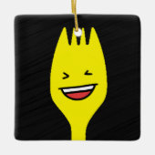 Maak en upload Uw Eigen Aangepaste Crypto Crypto v Keramisch Ornament (Voorkant)