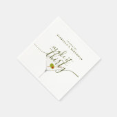 Maak er dertig Martini 30e verjaardagsfeest van Servet (Hoek)